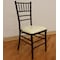 Atlas Commercial Products Chiavari Cushion, Wood-backed Cushions, Vinyl, Ivory WBC4IV - alternate 3